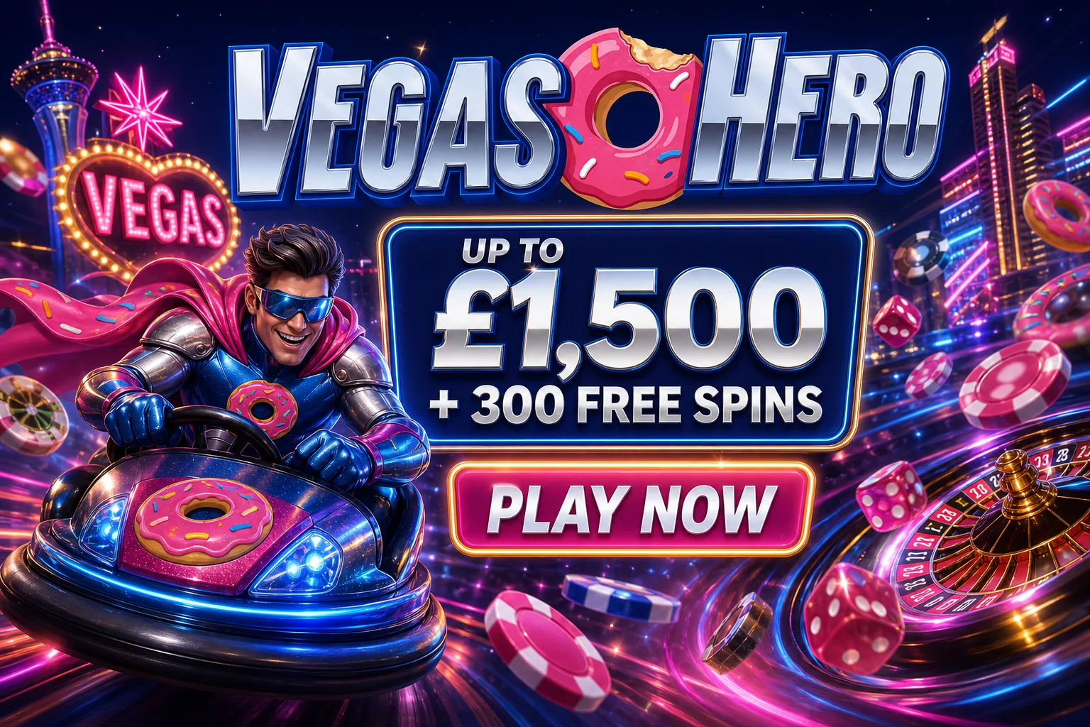 Vegas Hero casino promotion